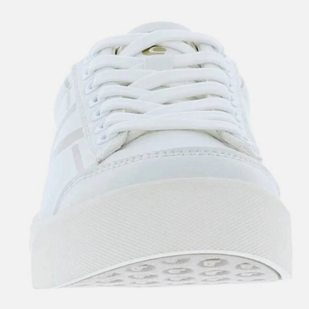 Tretorn Ladies' Hopper Sneaker White/Grey - Picture 4 of 6
